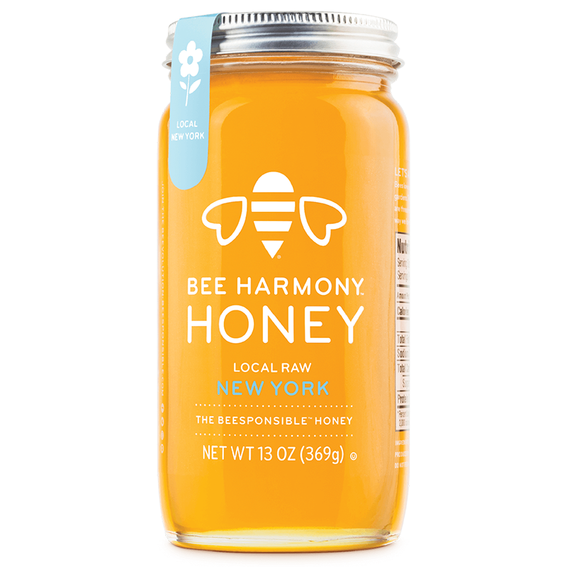 BEE HARMONY - HONEY - LOCAL RAW NEWYORK - 12oz