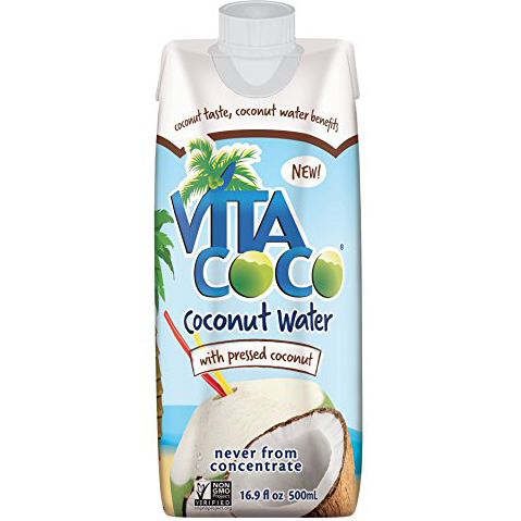 VITA COCO - PURE COCONUT WATER - (/w Pressed Coconut) - 16.9oz