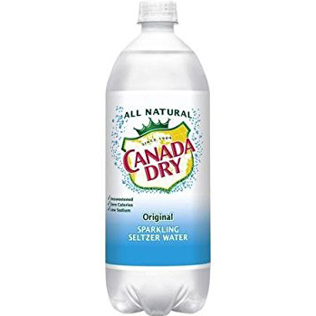 CANADA DRY - SPARKLING SELTZER WATER - (Original) - 1L