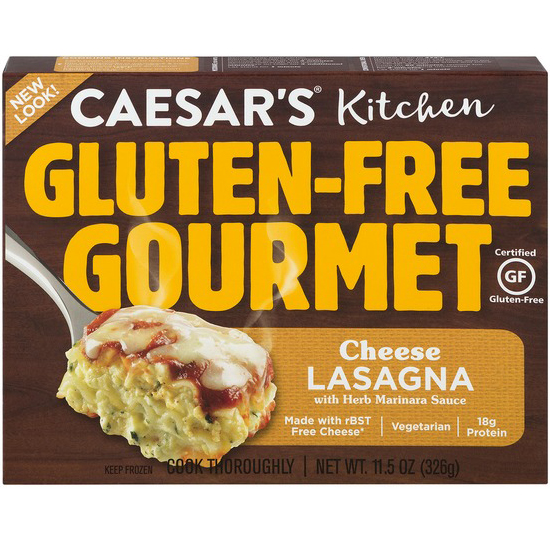CAESAR'S KITCHEN - GLUTEN FREE GOURMET - (Cheese Lasagna) - 11.5oz