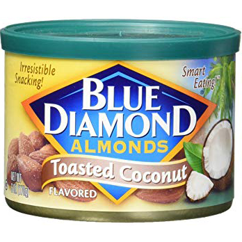 BLUE DIAMOND - ALMONDS - (Toasted Coconut) - 6oz