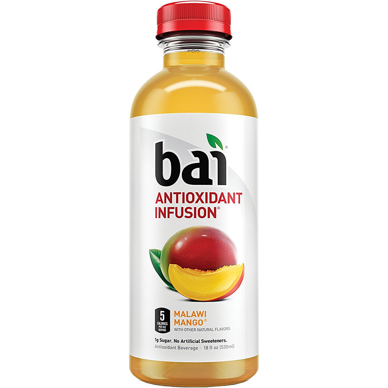 BAI - ANTIOXIDANT SUPERTEA - NON GMO - GLUTEN FREE - VEGAN - (Malawi Mango) - 18oz