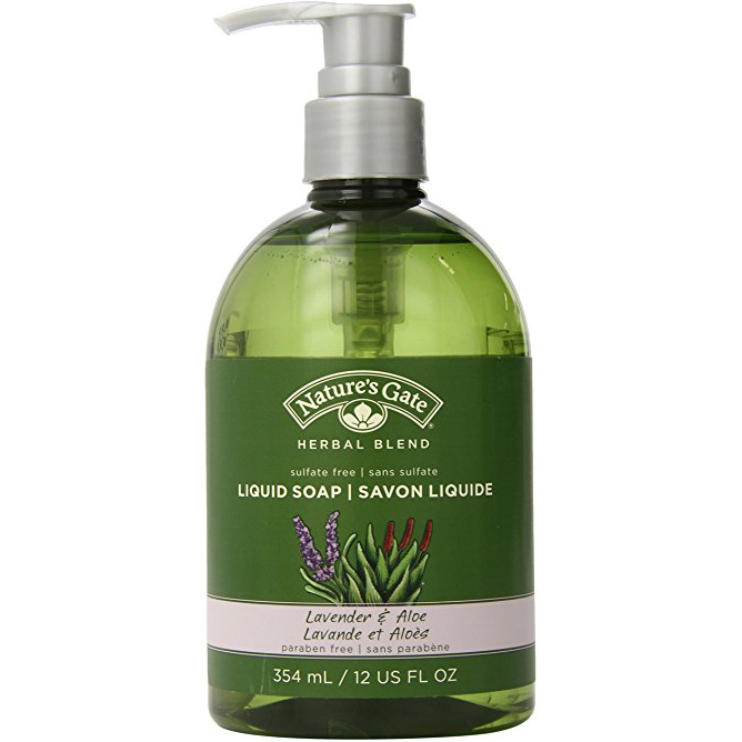 NATURE'S GATE - LIQUID SOAP - (Lavender & Aloe) - 12oz