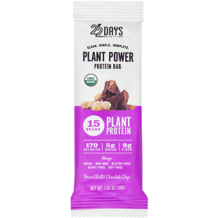 22DAYS - ORGANIC PLANT PROTEIN - (Peanut Butter Chocolate Chip) - 1.66oz