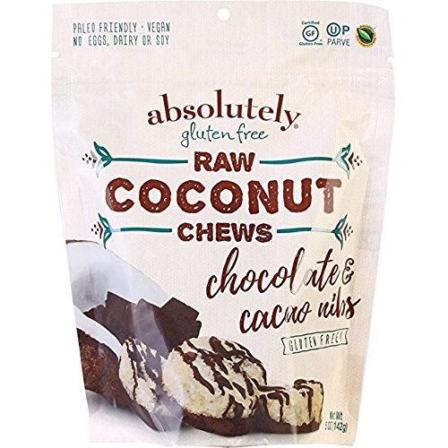 ABSOLUTELY - RAW COCONUT CHEWS - (Chocolate & Cacao Milk) - 5oz