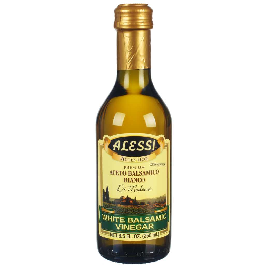 ALESSI - PREMIUM ACETO BALSASMICO BIANCO DI MODENA - (White Basamic Vinegar) - 8.5oz