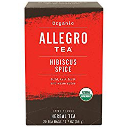 ALLEGRO - ORGANIC HERBAL TEA - (Hibiscus Spice) - 20bags