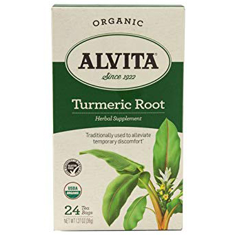 ALVITA - HERBAL SUPPLEMENT - (Turmeric Root) - 24 Bags