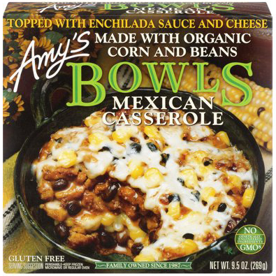 AMY'S - BOWLS MEXICAN CASSEROLE - NON GMO - 9.5oz