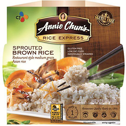 ANNIE CHUN'S - RICE EXPRESS - GLUTEN FREE - VEGAN - (Sprouted Brown Rice) - 6.3