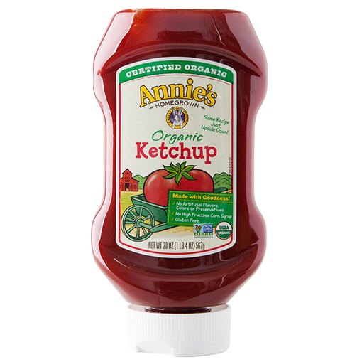 ANNIE'S - ORGANIC  KETCHUP - NON GMO - 20oz