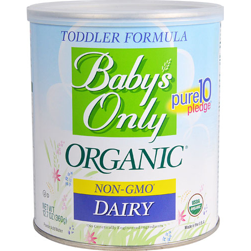 BABYS ONLY - ORGANIC TODDLER FORMULA - NON GMO - (Dairy) - 12.7oz