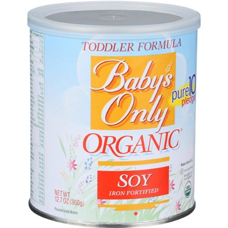 BABYS ONLY - ORGANIC TODDLER FORMULA - NON GMO - (Soy) - 12.7oz