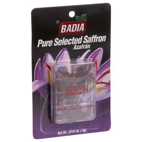 BADIA - PURE SELECTED SAFFRON (AZAFRAN) - 0.0141oz