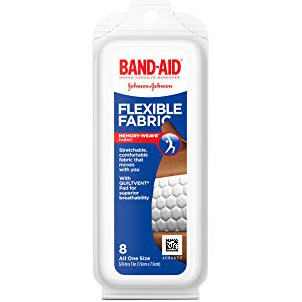 BAND AID - FLEXIBLE FABRIC - 8PCS