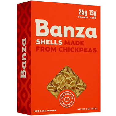 BANZA - CHICKPEA PASTA - (Shells) - 8oz