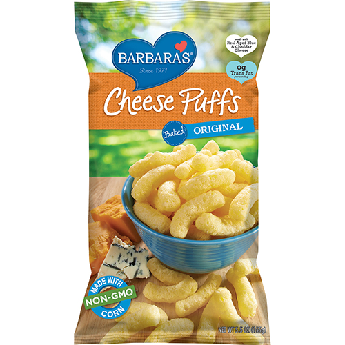 BARBARA'S - CHEESE PUFFS - NON GMO - GLUTEN FREE - (Baked | Original) - 7oz