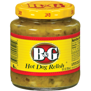 B&G - HOT DOG RELISH - 10oz