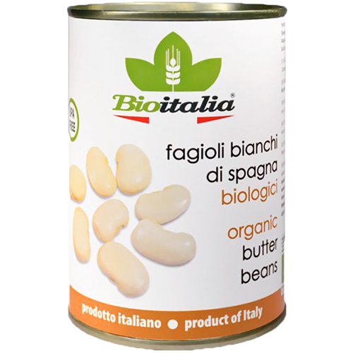 BIOITALIA - 100% ORGANIC - (Butter Beans) - 14oz
