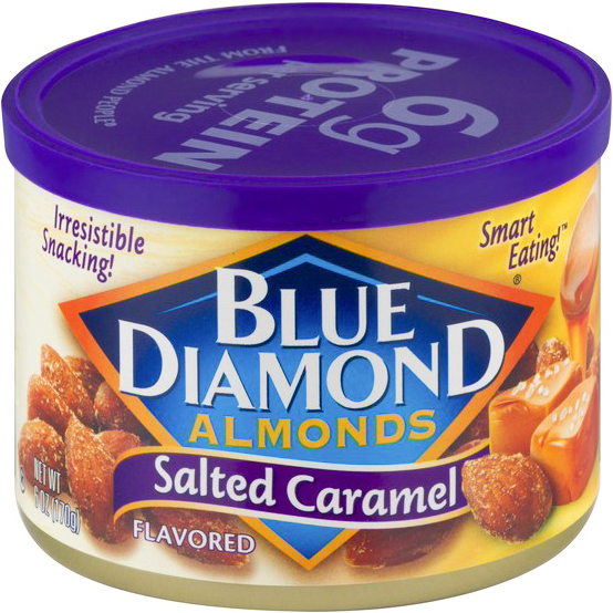 BLUE DIAMOND - ALMONDS - (Salted Caramel) - 6oz