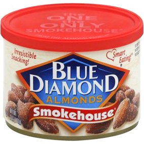 BLUE DIAMOND - ALMONDS - (Smokehouse) - 6oz