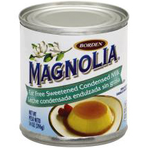 BORDEN - MAGNOLIA - (Fat Free Sweetened Condensed Milk) - 14oz