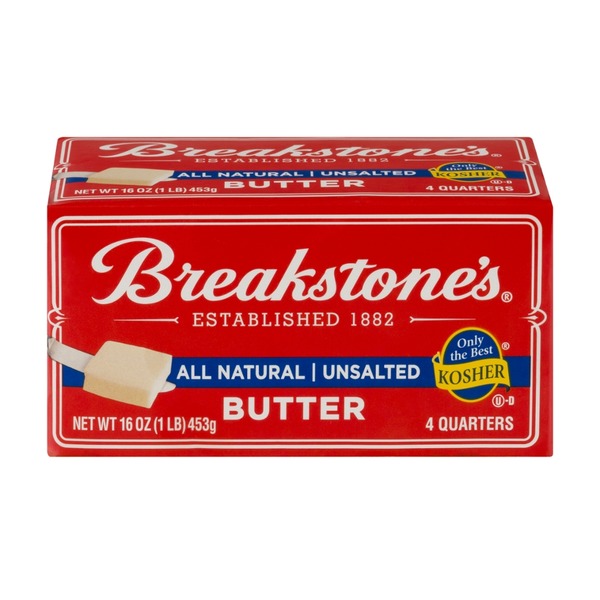 BREAKSTONE'S - ALL NATRUAL BUTTER - (Unsalted) - 16oz