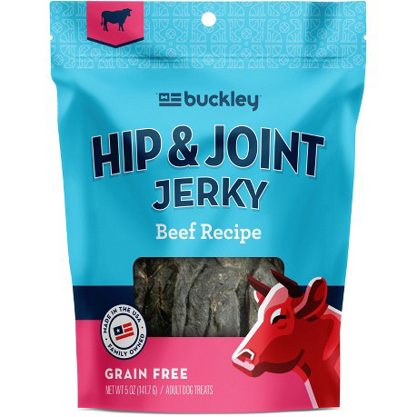 BUCKLEY - HIP & JOINT JERKY - (Beef Recipe) - 5oz