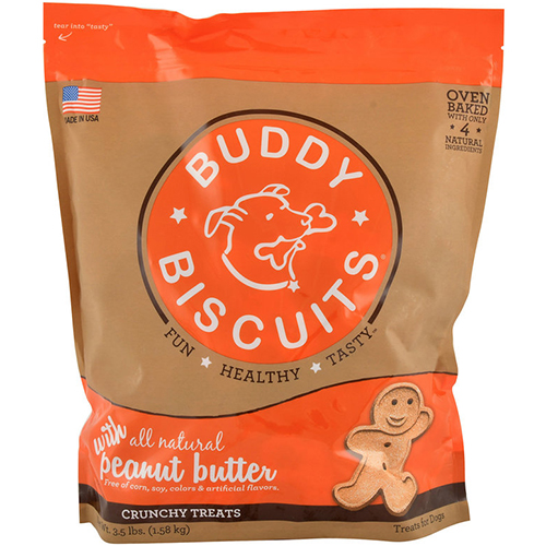 BUDDY BISCUITS - (Peanut Butter) - 3.5LB