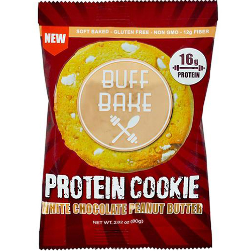 BUFF BAKE - PROTEIN COOKIE - (White Chocolate Peanut Butter) - 2.82oz