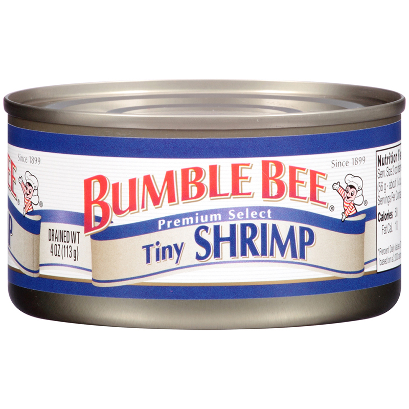 BUMBLE BEE - TINY SHRIMP - 4oz