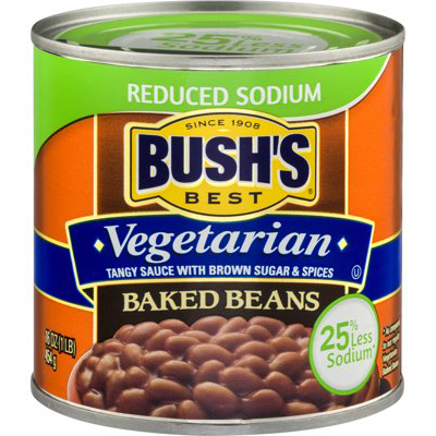 BUSH'S - BAKED BEANS - (Vegetarian | Reduced Sodium) - 16oz