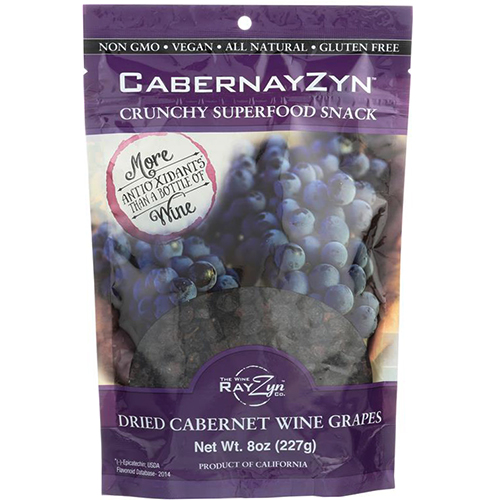 CABERNAYZYN - DRIED CABERNET WINE GRAPES - 8oz