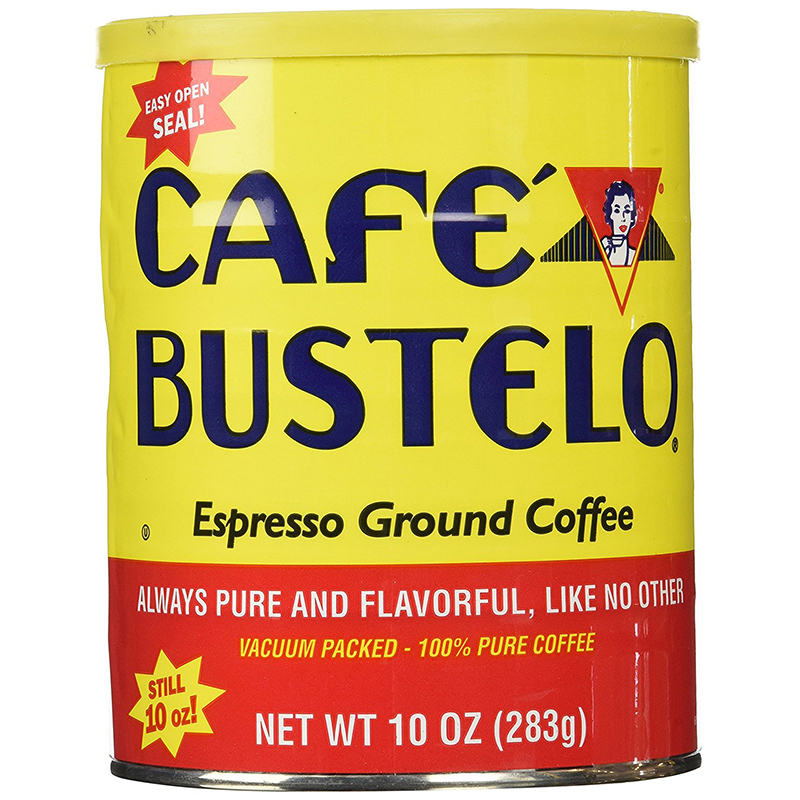 CAFE BUSTELO - ESPRESSO GROUND COFFEE CAN PACKAGEING - 10oz