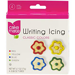 CAKE MAKE - WRITING ICING - (Classic Colors) - 2.7oz