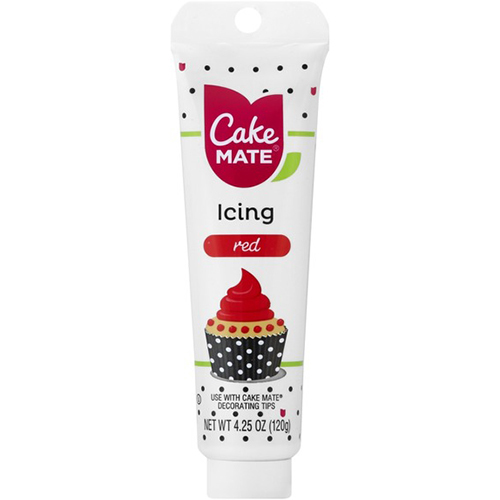 CAKE MATE - ICING - (Red) - 4.25oz