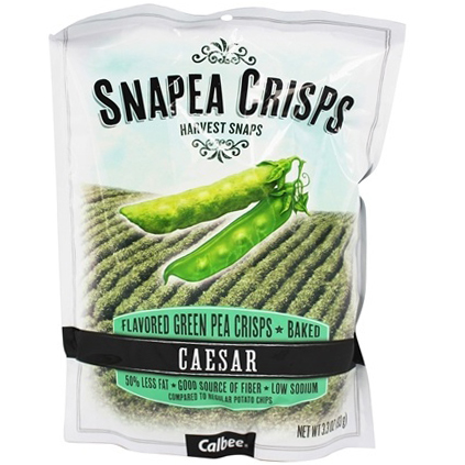 CALBEE - HARVEST SNAPS ORIGINAL GREEN PEA CRISPS BAKED - NON GMO - (Caesar) - 3.3oz