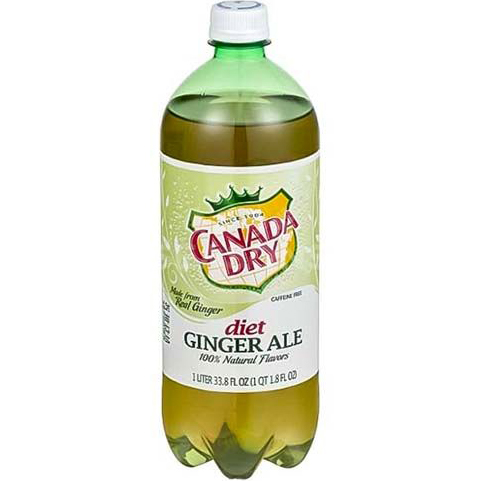 CANADA DRY - DIET GINGER ALE - 1L