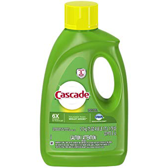 CASCADE - DISHWASHER DETERGENT - (6X Tougher Than Greasy Messes) - 75oz