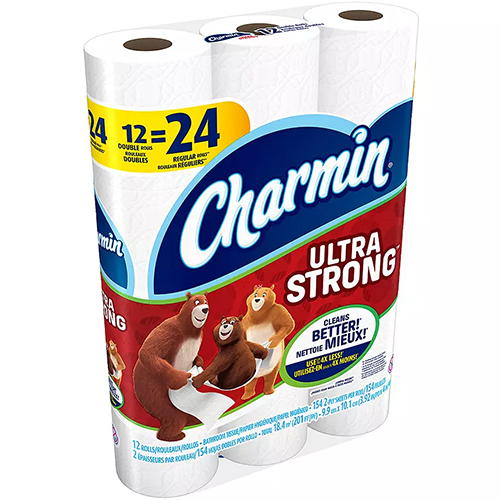 CHARMIN - ULTRA STRONG - 12 ROLLS