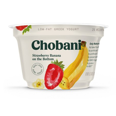 CHOBANI - (Strawberry & Banana) - 5.3oz