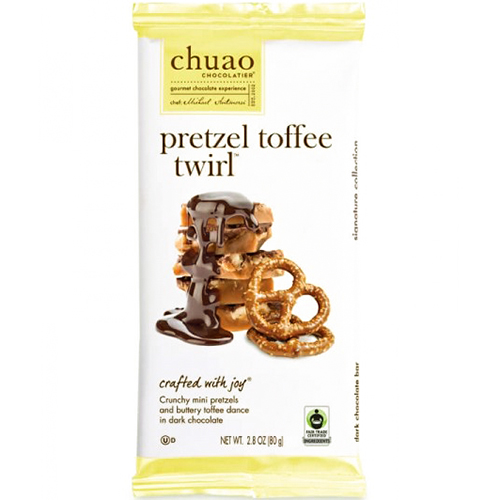 CHUAO - PRETZEL TOFFEE TWIRL - 2.8oz