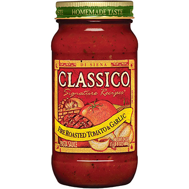 CLASSICO - RED PASTA SAUCE - (Fire Roasted Tomato & Garlic) - 24oz