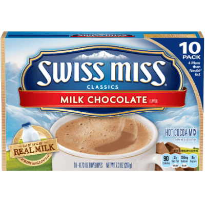 CONAGRA - SWISS MISS CLASSIC - (Milk Chocolate) - 7.3oz