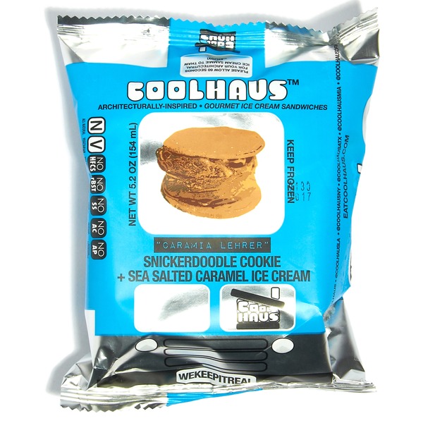 COOLHOUS - CARAMIA LEHRER (Snickerdoodle Cookie + Sea Salted Caramel Ice Cream) - 5.8oz