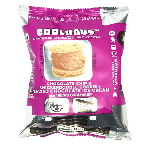 COOLHOUS - REM'S COOLHAUS (Chocolate Chip & Scickerdoodle Cookie + Salted Chocolate) - 5.8oz