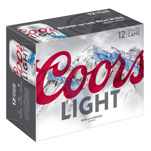 COORS LIGHT - CAN - 12oz (12pck)
