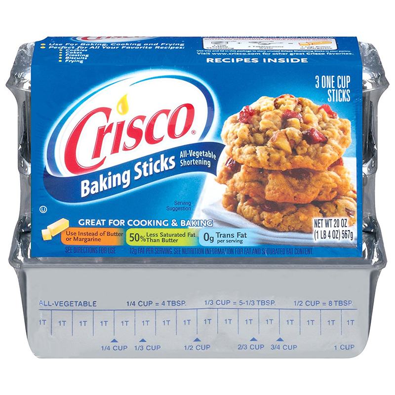 CRISCO - SHORTENING STICKS - 20oz