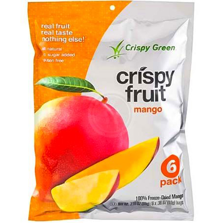 CRISPY GREEN - CRISPY FRUIT - NON GMO - (Mango) - 2.16oz