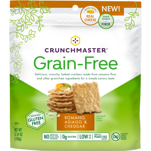 CRUNCHMASTER - GRAIN FREE (Romano Asiago & Cheddar) - 3.54oz